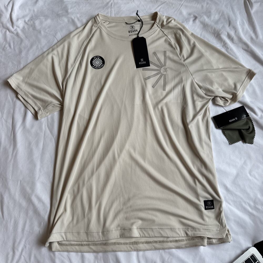 Roark Beige Short Sleeve Tee